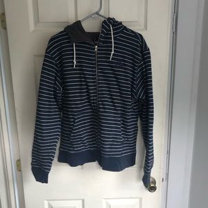 The North Face Men’s  Striped Zip Up Hoodie